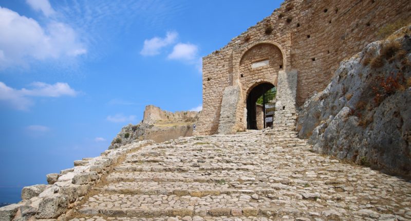 Acrocorinth,(the,Acropolis,Of,Ancient,Corinth)
